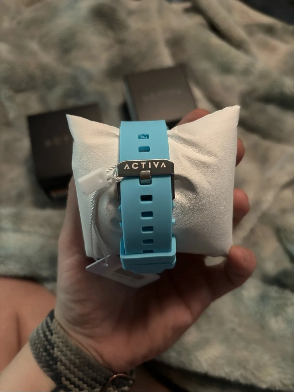 Activa X Invicta Digital Men's Watch - 50mm, Light Blue (ACW8131-002)